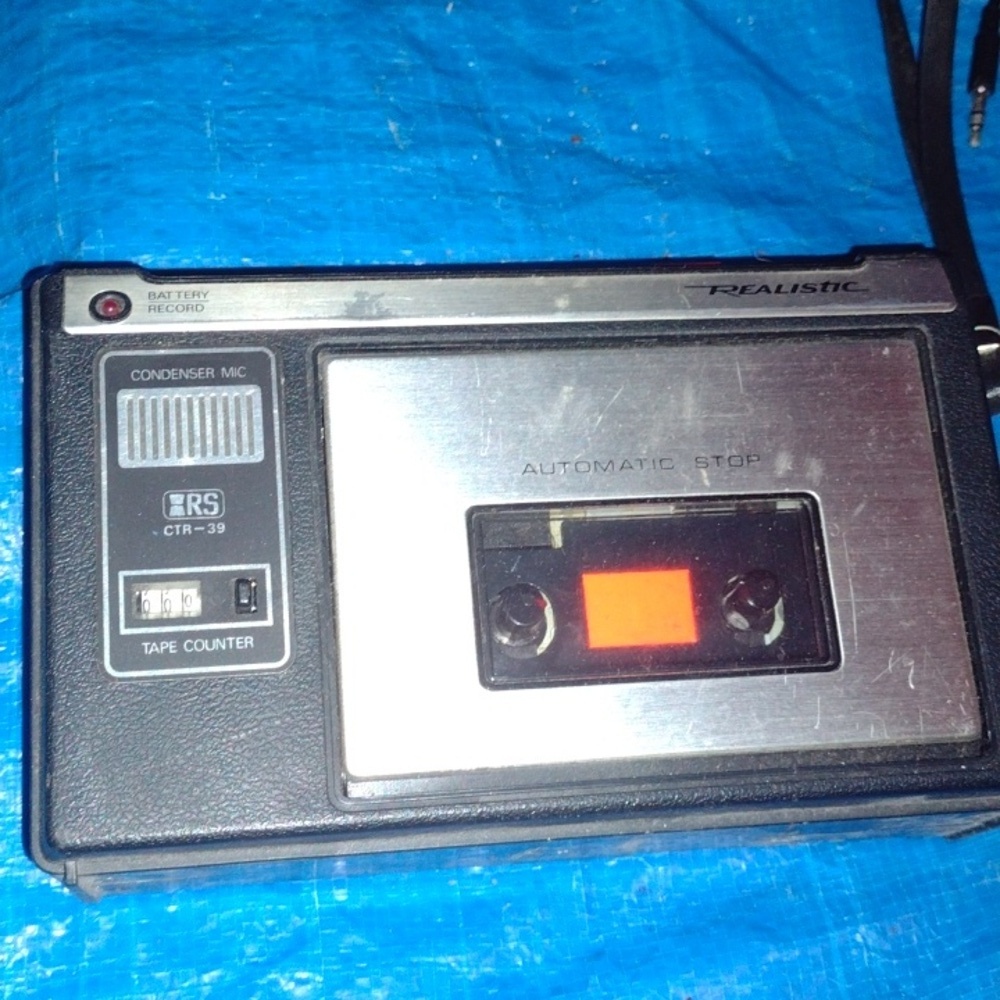 Realistic Cassette Recorder Player